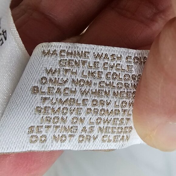 Chico's Cream Coquette Fairy Tank Pleated Ethereal Romantic 1 (M) - Picture 9 of 10